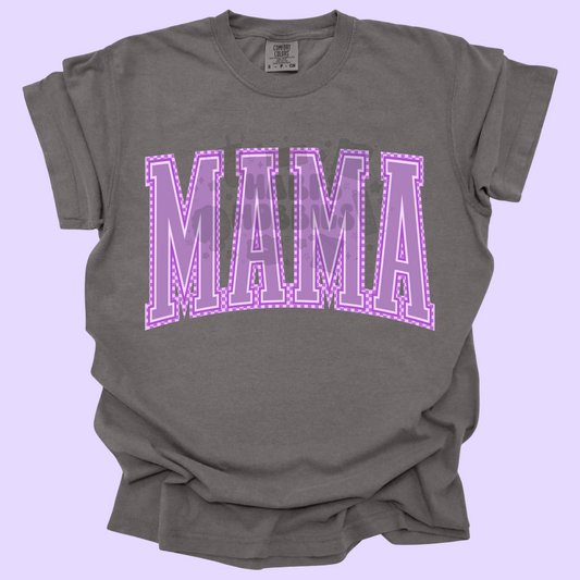 Purple Mama Varsity (tshirt/sweatshirt)