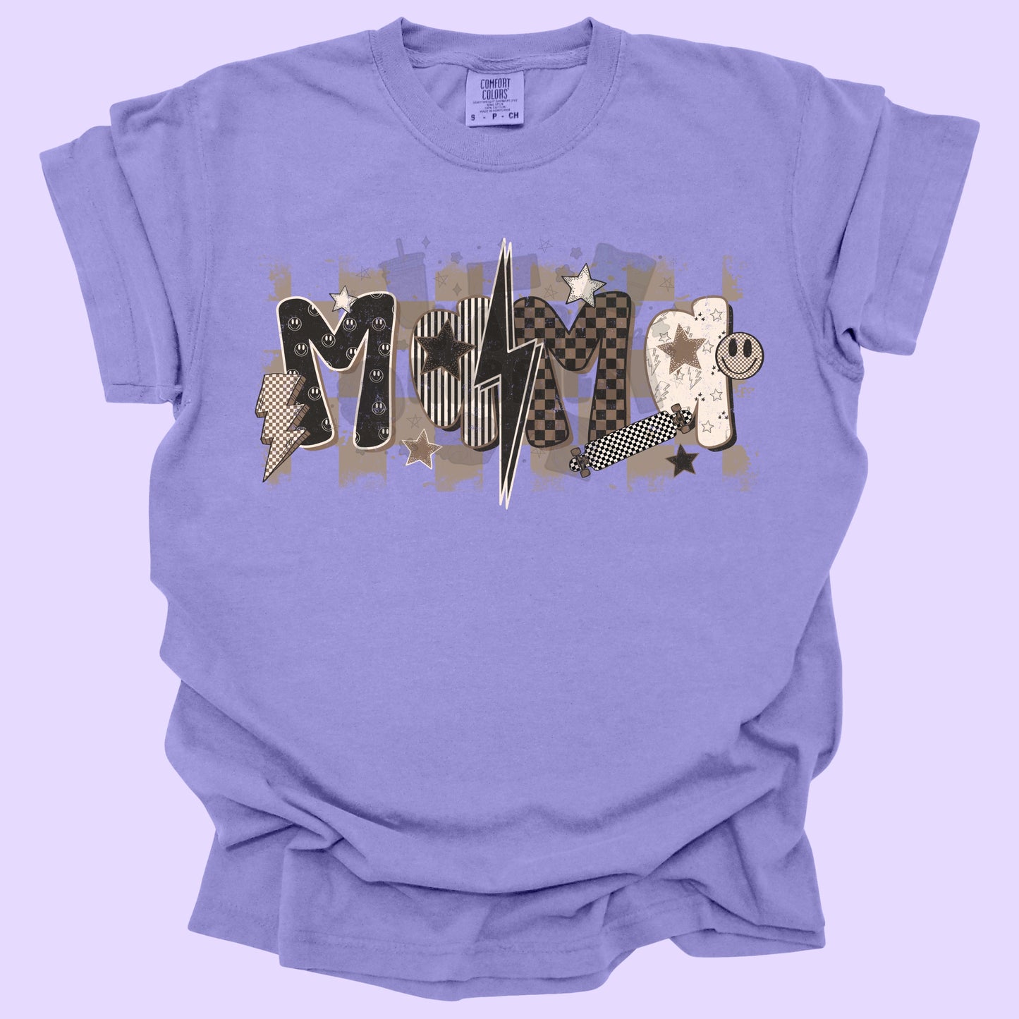 Sketchy Retro Mama (tshirt/sweatshirt)