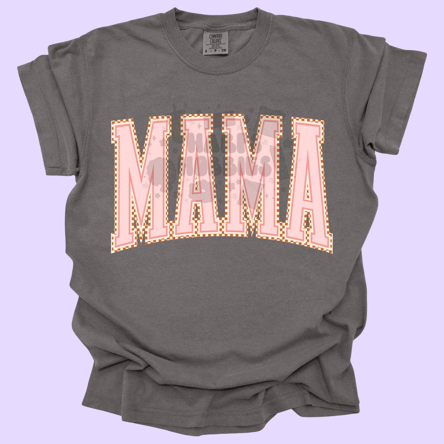 Light Pink Mama Varsity (tshirt/sweatshirt)