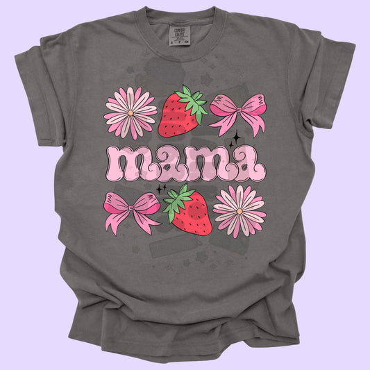 Strawberry Mama (tshirt/sweatshirt)
