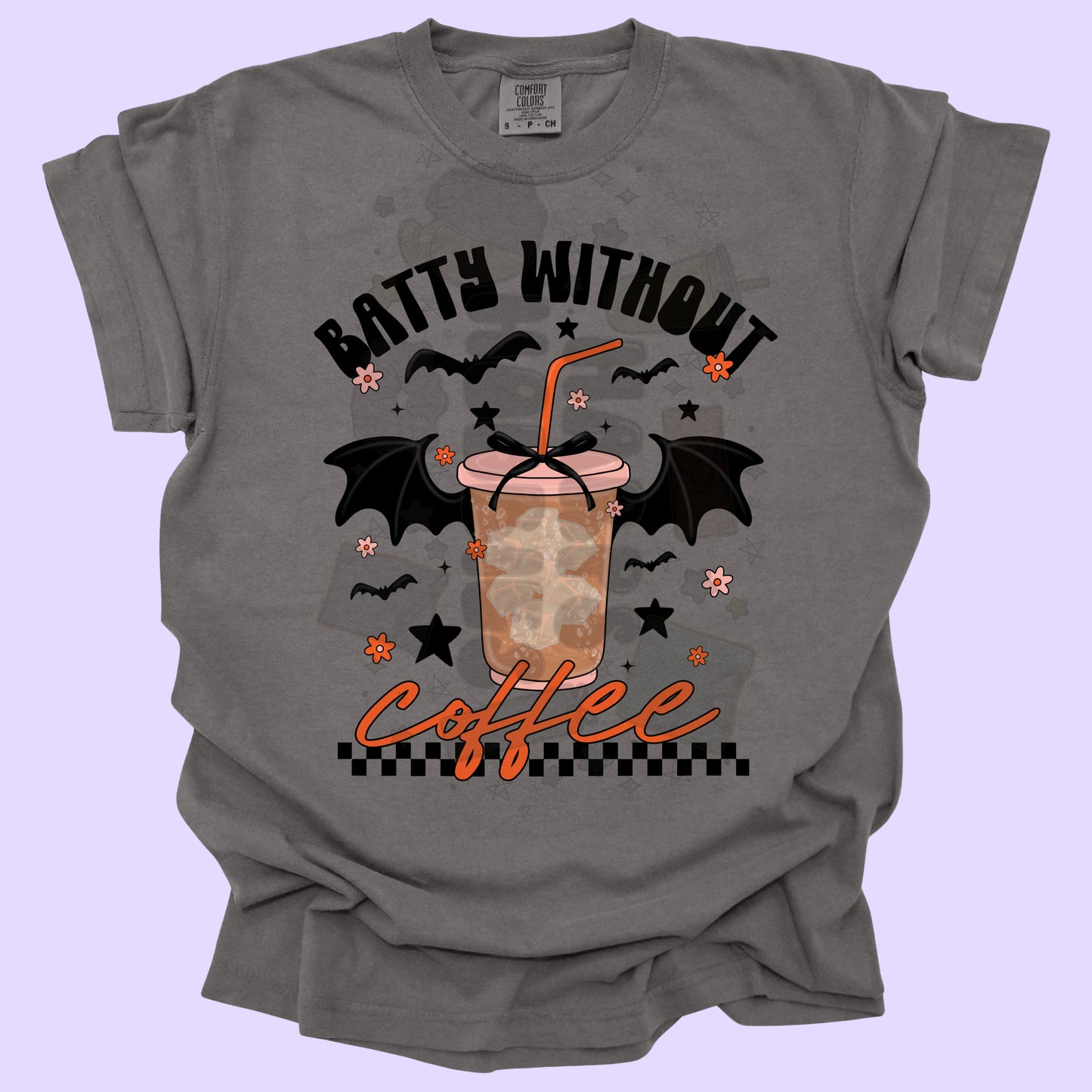Batty without Coffee (tshirt/sweatshirt)