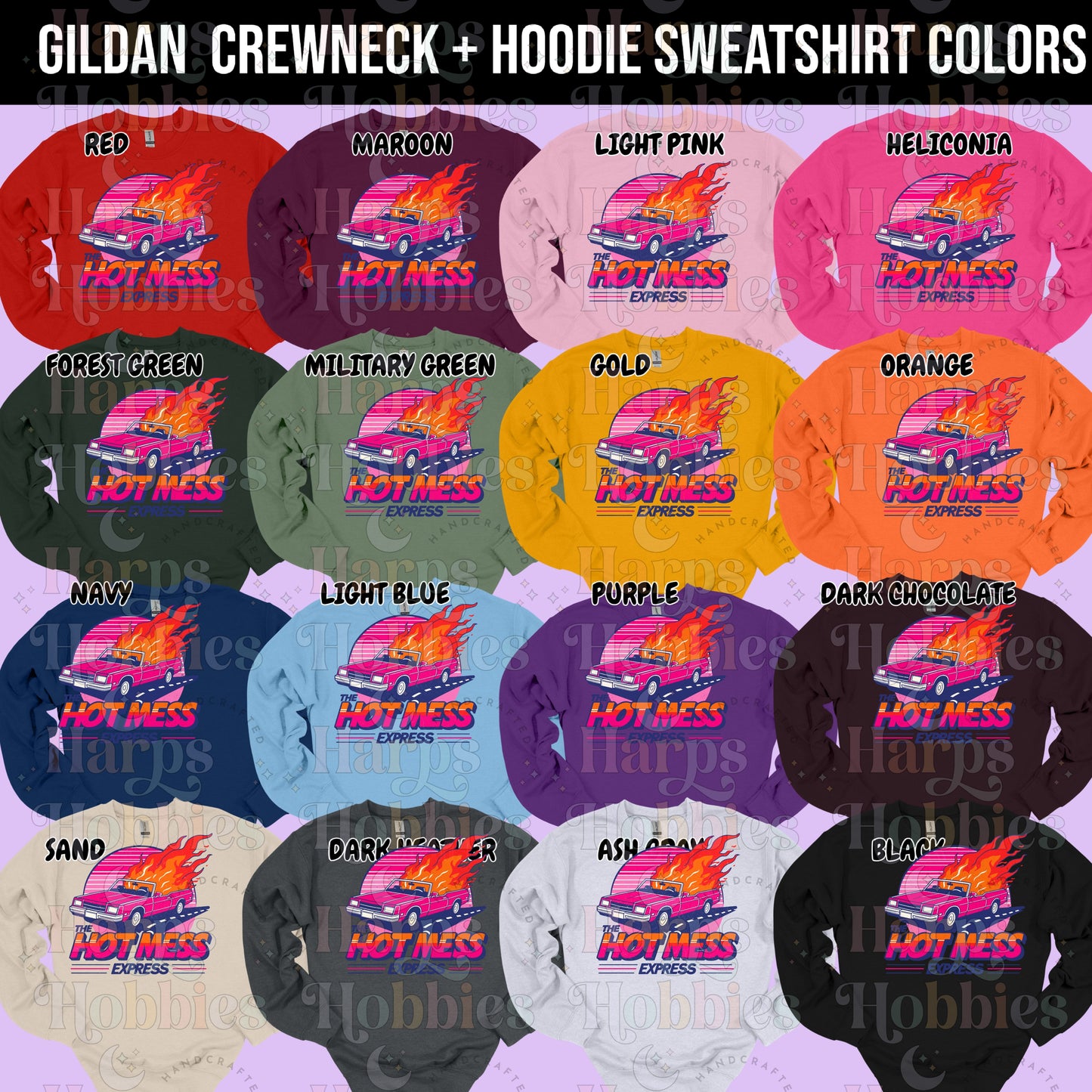 Hot Mess Express (tshirt/sweatshirt)