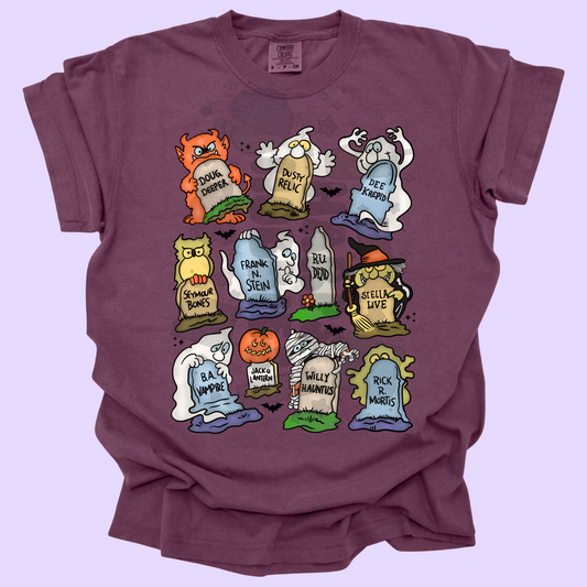 Tombstones (tshirt/sweatshirt)