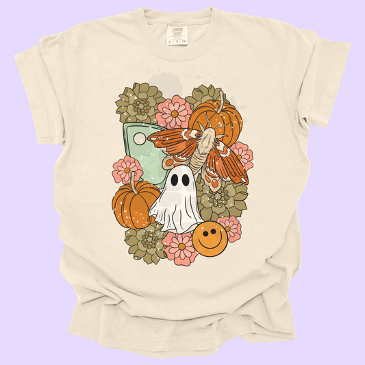 Boho Autumn Ghostie (tshirt/sweatshirt)