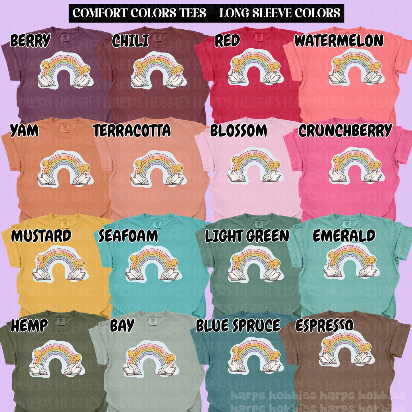 Rainbow Reading (tshirt/hoodie/sweatshirt/longsleeve)