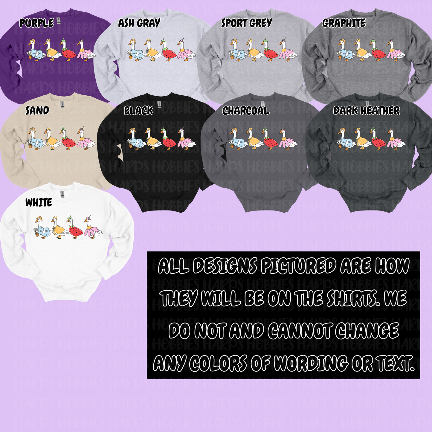 Fruity Geese (tshirt/hoodie/sweatshirt/longsleeve)