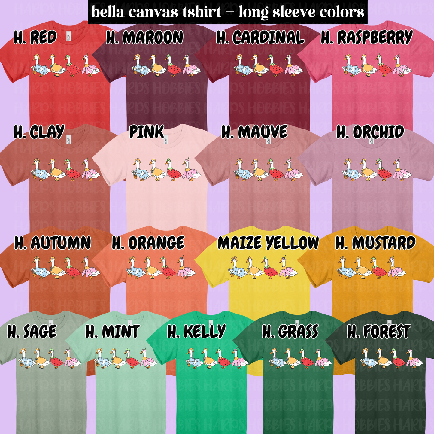 Fruity Geese (tshirt/hoodie/sweatshirt/longsleeve)