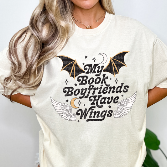 Book Boyfriends Have Wings (tshirt/sweatshirt)