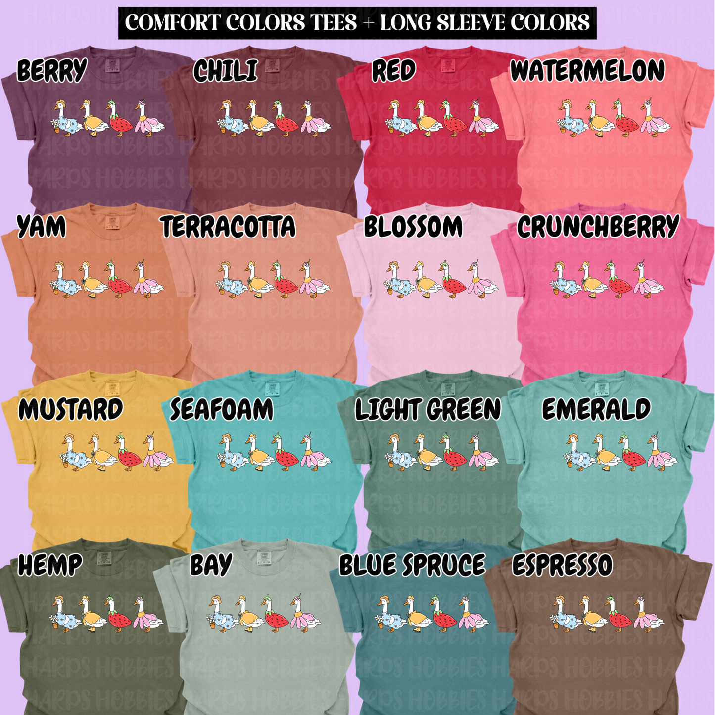 Fruity Geese (tshirt/hoodie/sweatshirt/longsleeve)