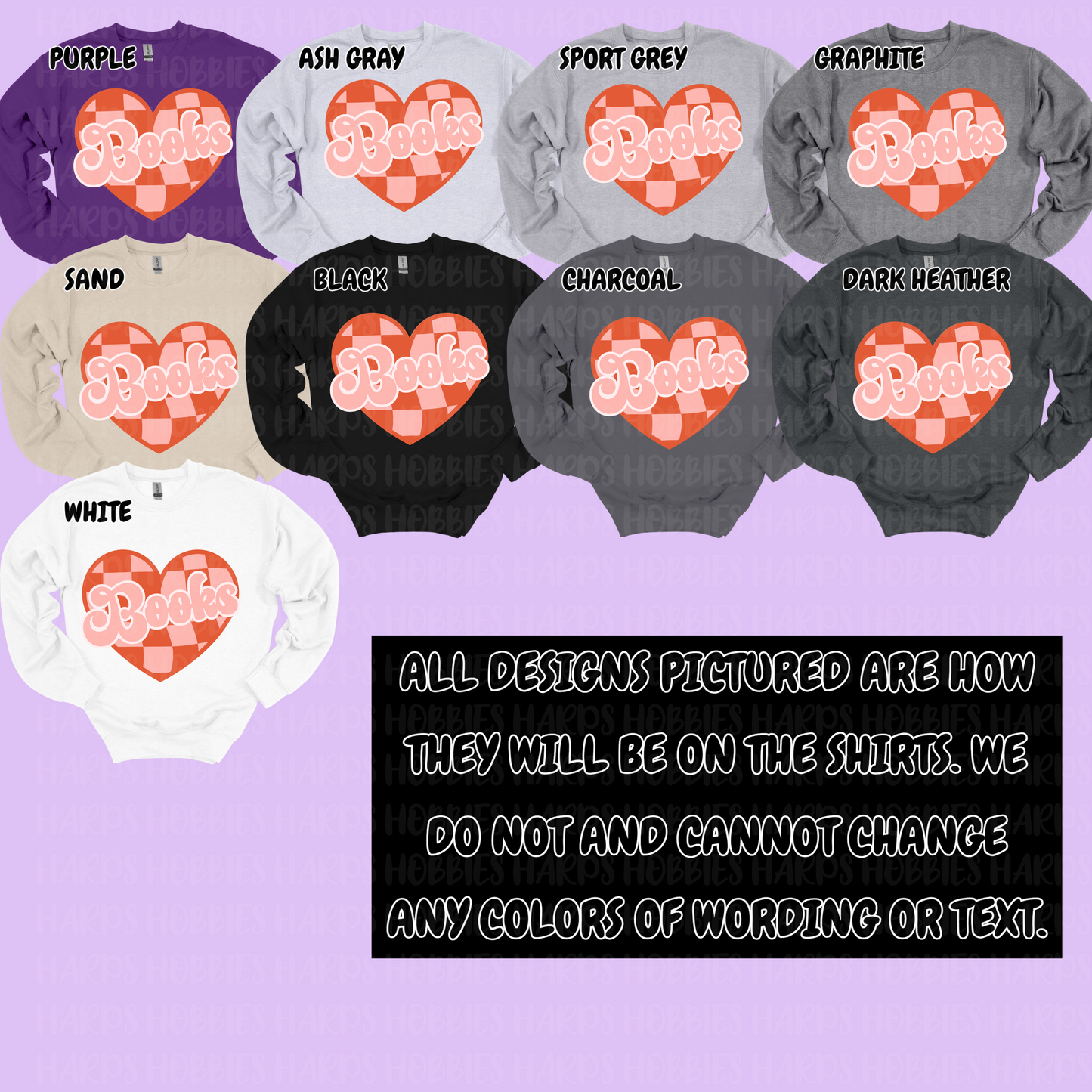 Books Heart (tshirt/hoodie/sweatshirt/longsleeve)