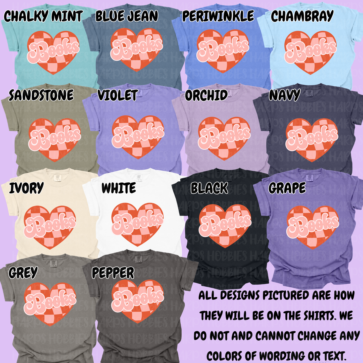 Books Heart (tshirt/hoodie/sweatshirt/longsleeve)