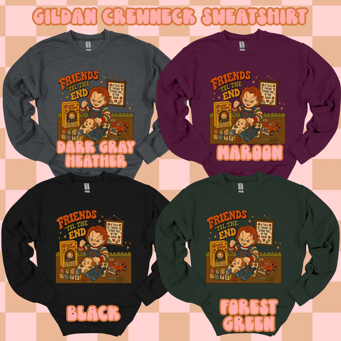 Friends Until the End Tshirt/Sweatshirt/Long Sleeve