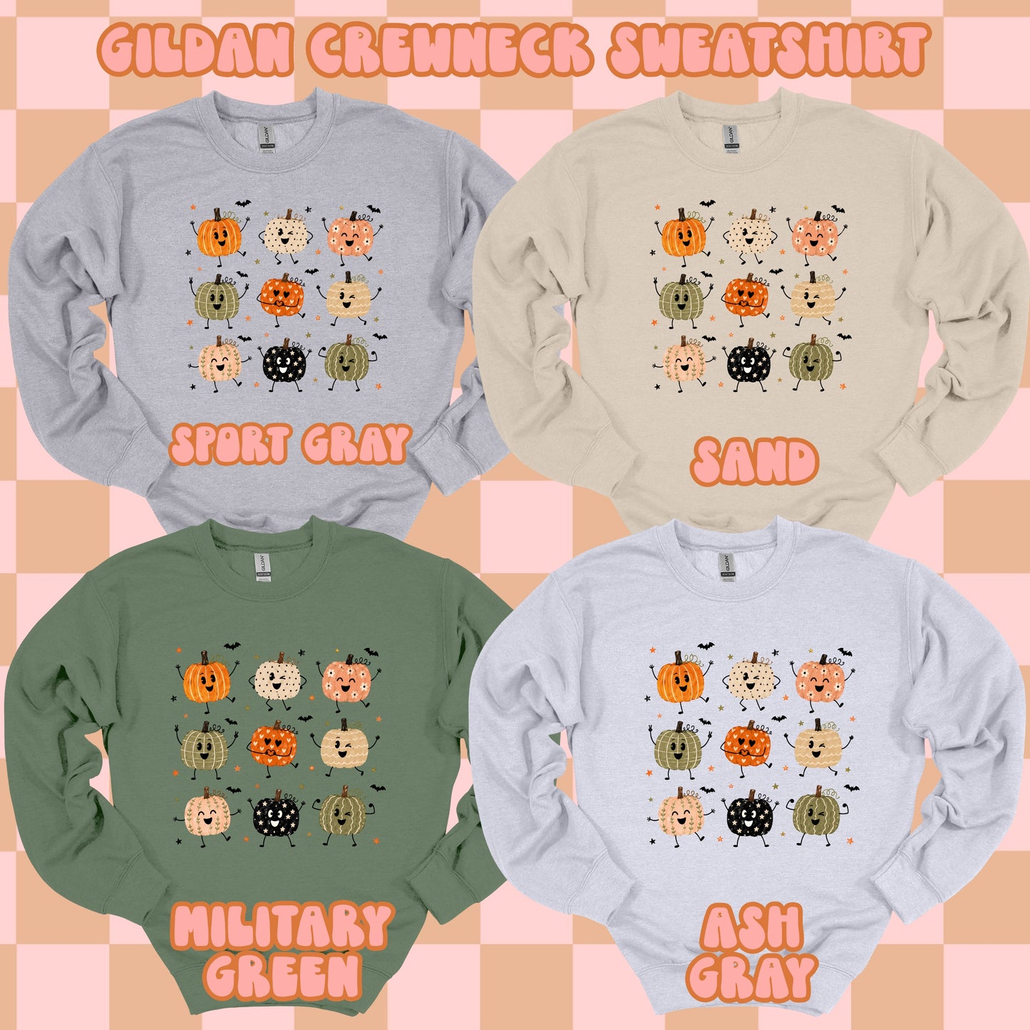 Happy Pumpkins Tshirt/Sweatshirt
