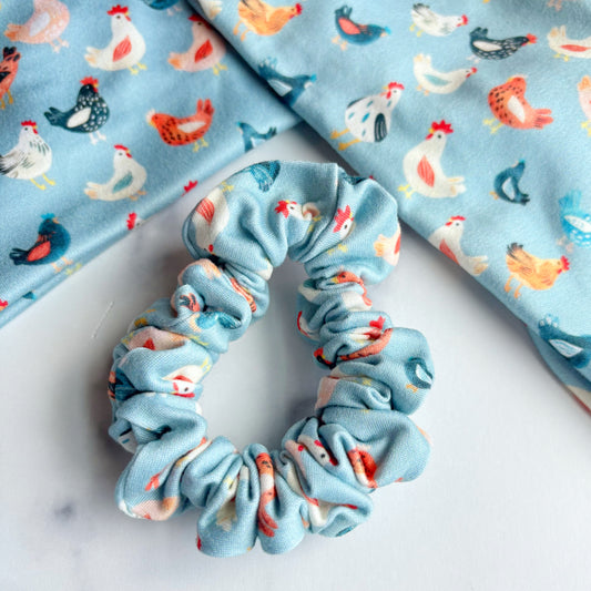 Chickens Scrunchie (Skinny)