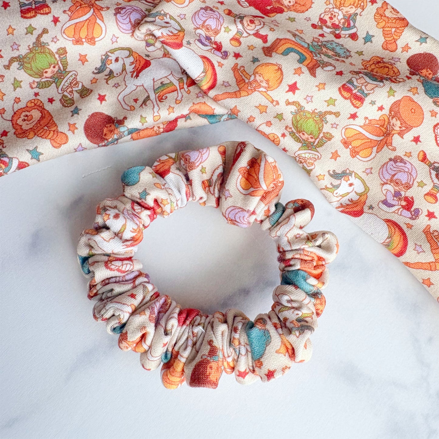 Rainbow Brite Scrunchie (Skinny)