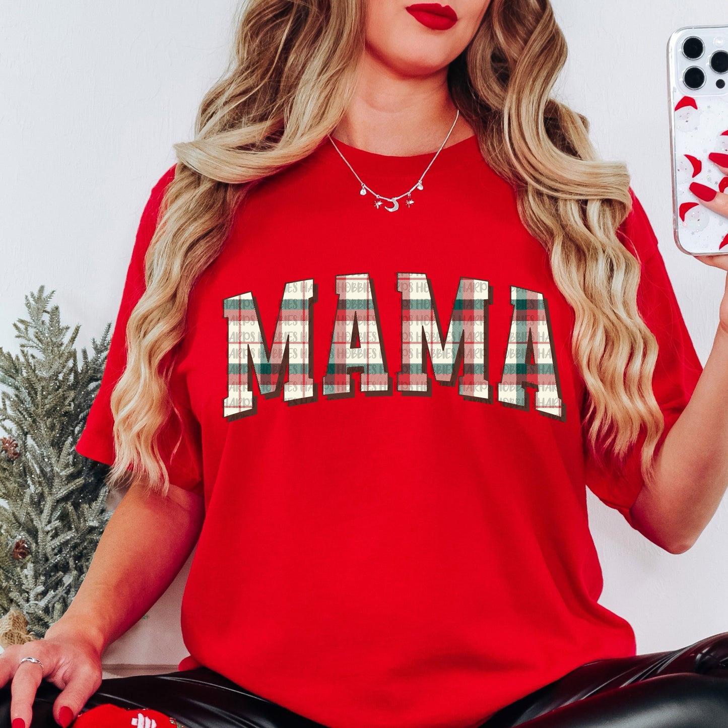 Holiday Checkered (tshirt/sweatshirt)