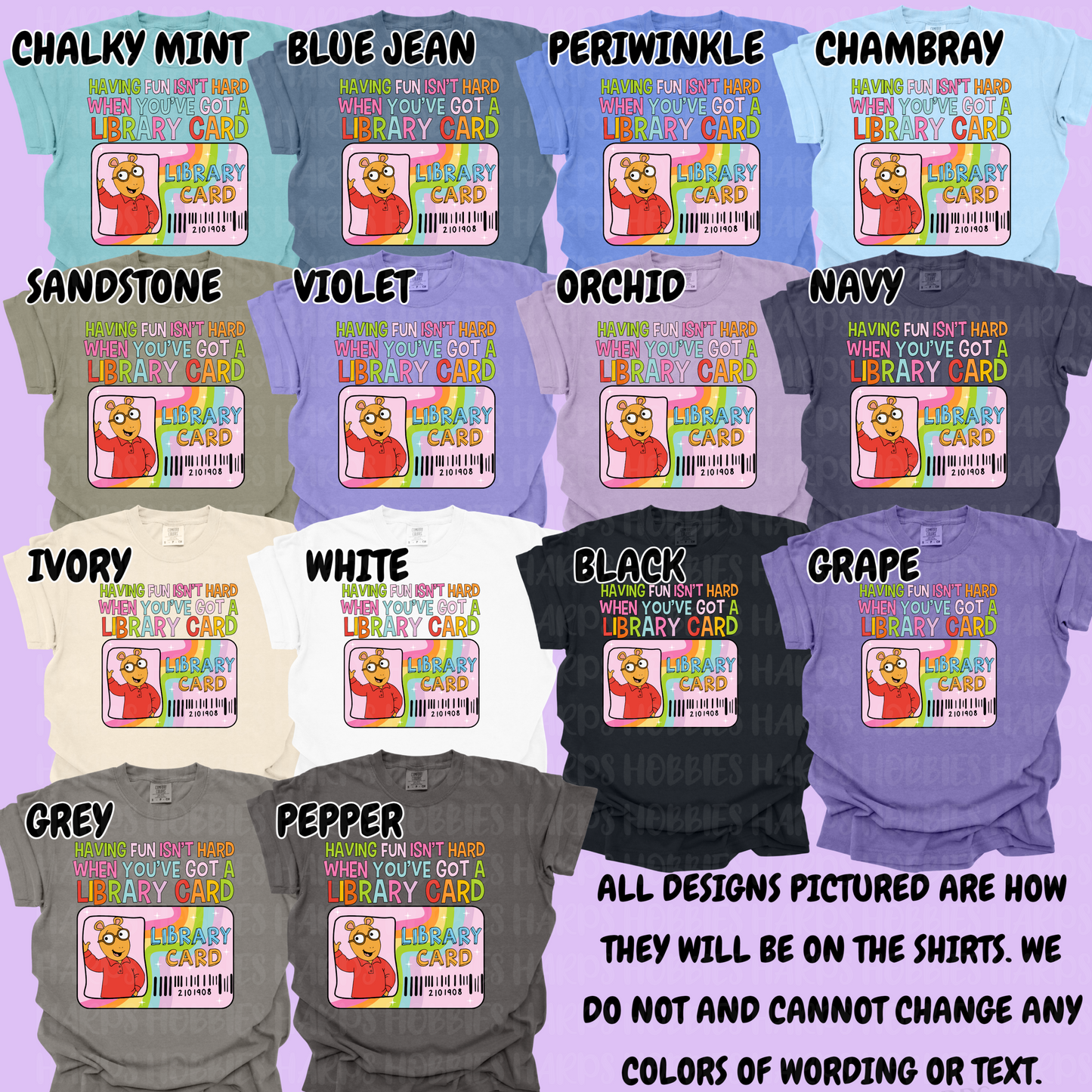 Library Card (tshirt/hoodie/sweatshirt/longsleeve)