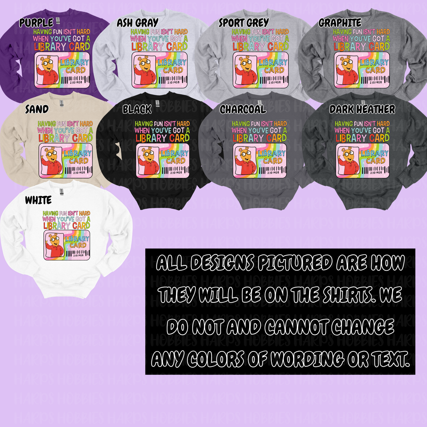 Library Card (tshirt/hoodie/sweatshirt/longsleeve)