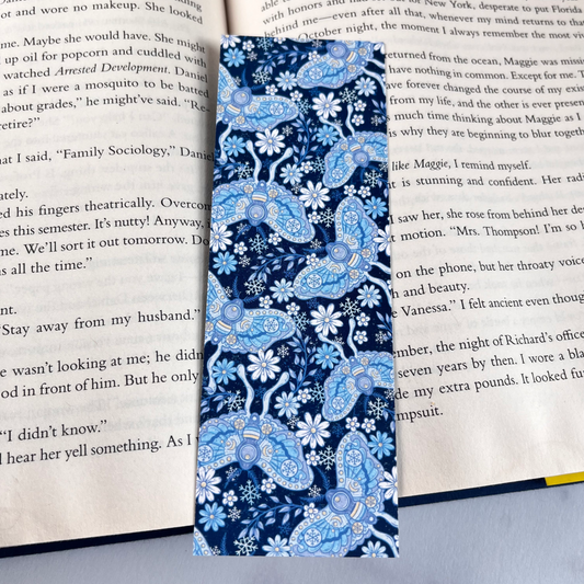 Winter Moths Bookmark