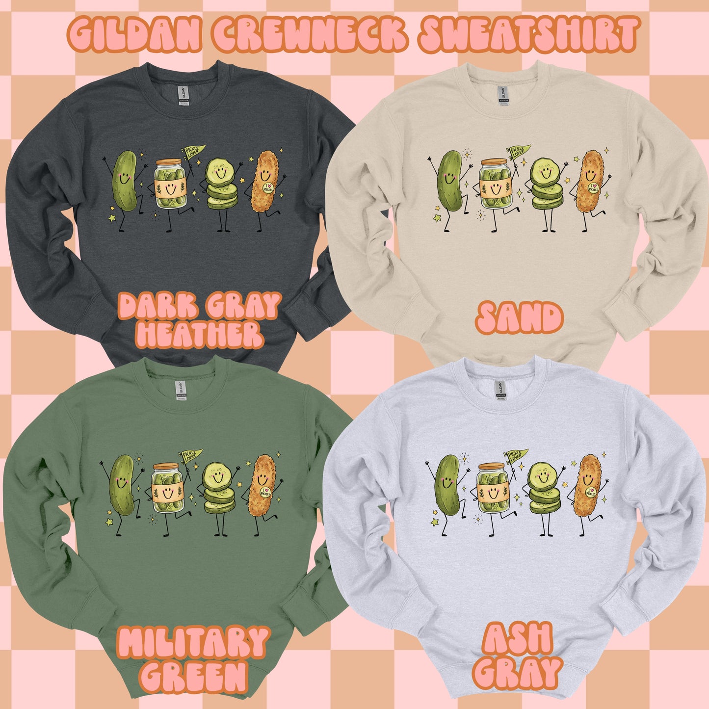 Pickle Characters Tshirt/Sweatshirt