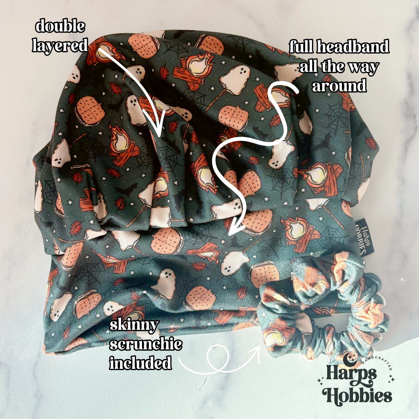 Spooky S'mores Scrub Hat