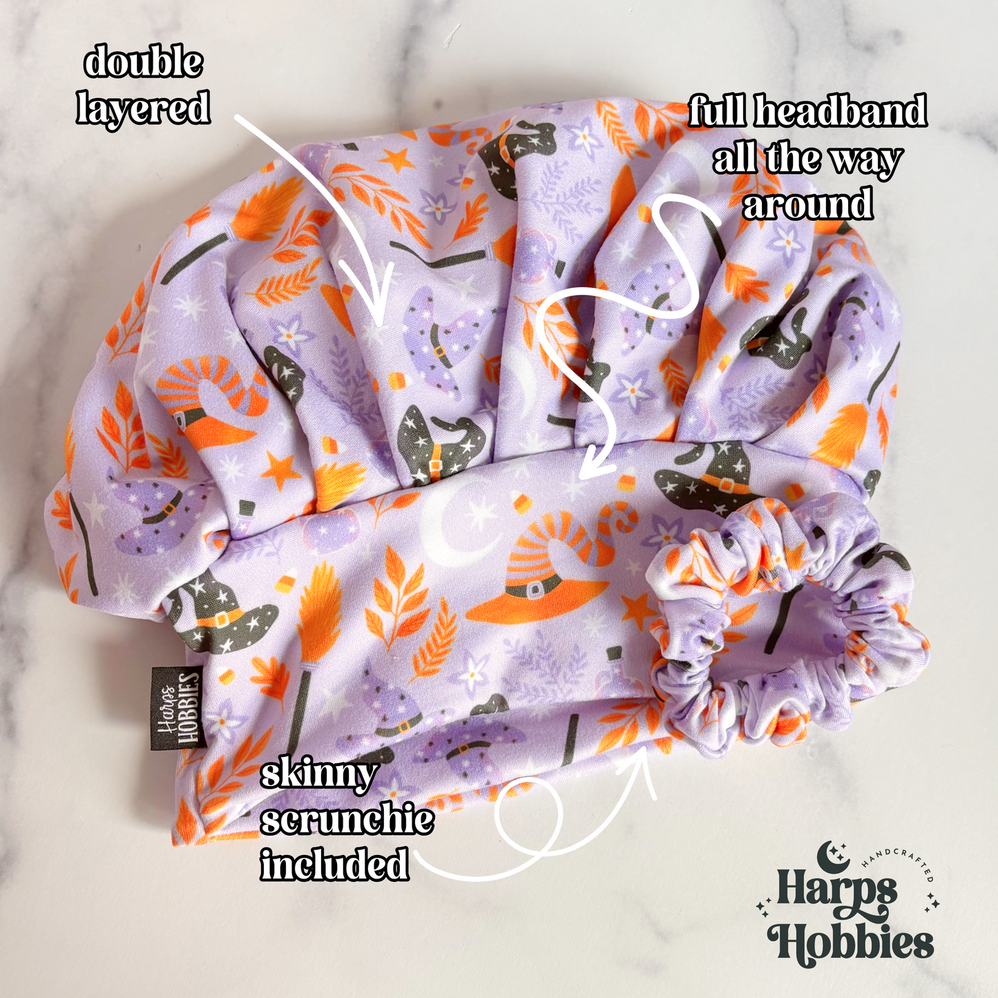 Witchy Hats Scrub Hat