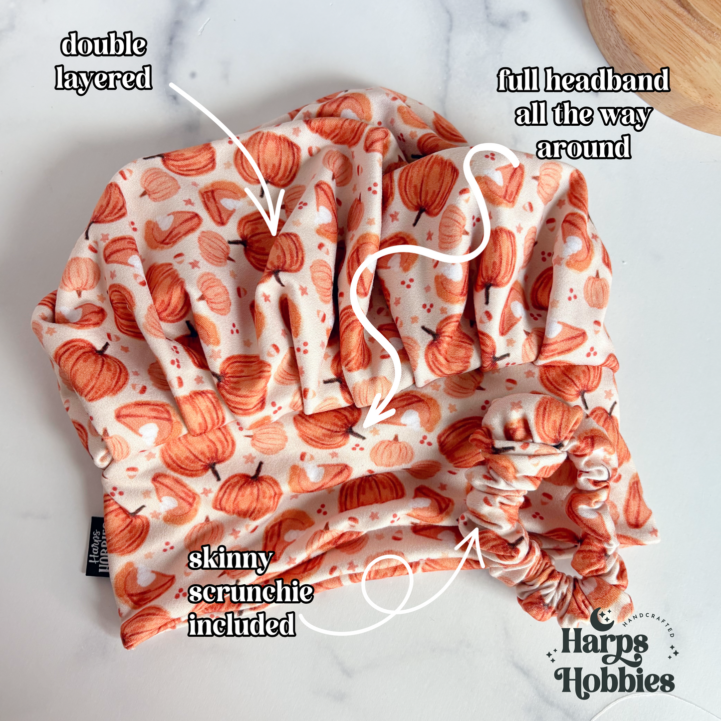 Pumpkins + Pies Scrub Hat