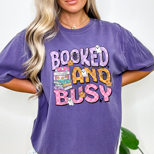 Booked and Busy Checks (tshirt/sweatshirt)