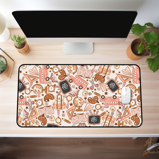 Boho School Desk Mat (4 sizes)