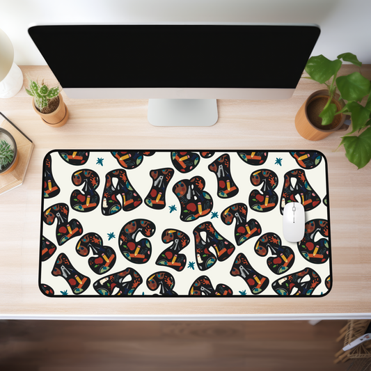 Artsy Letters Desk Mat (4 sizes)