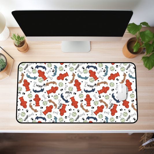 Woof Dog Desk Mat (4 sizes)