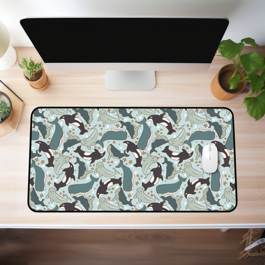 Whales Desk Mat (4 sizes)