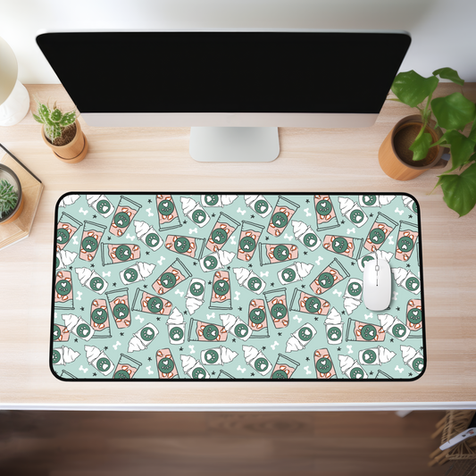 Pup Cup Desk Mat (4 sizes)