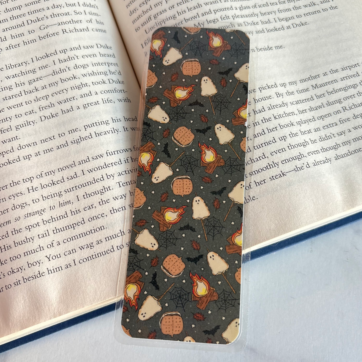 Ghostie Smores Bookmark