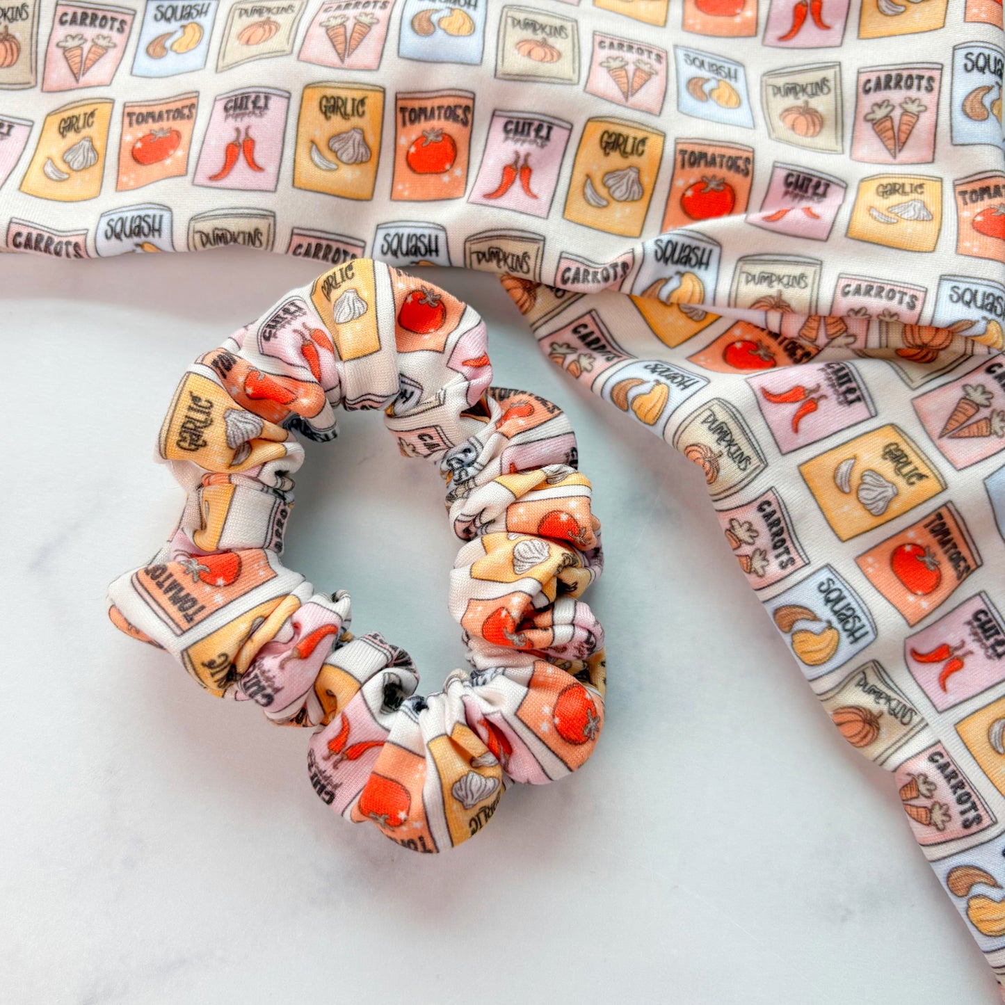 Seed Packets Scrunchie (Skinny)