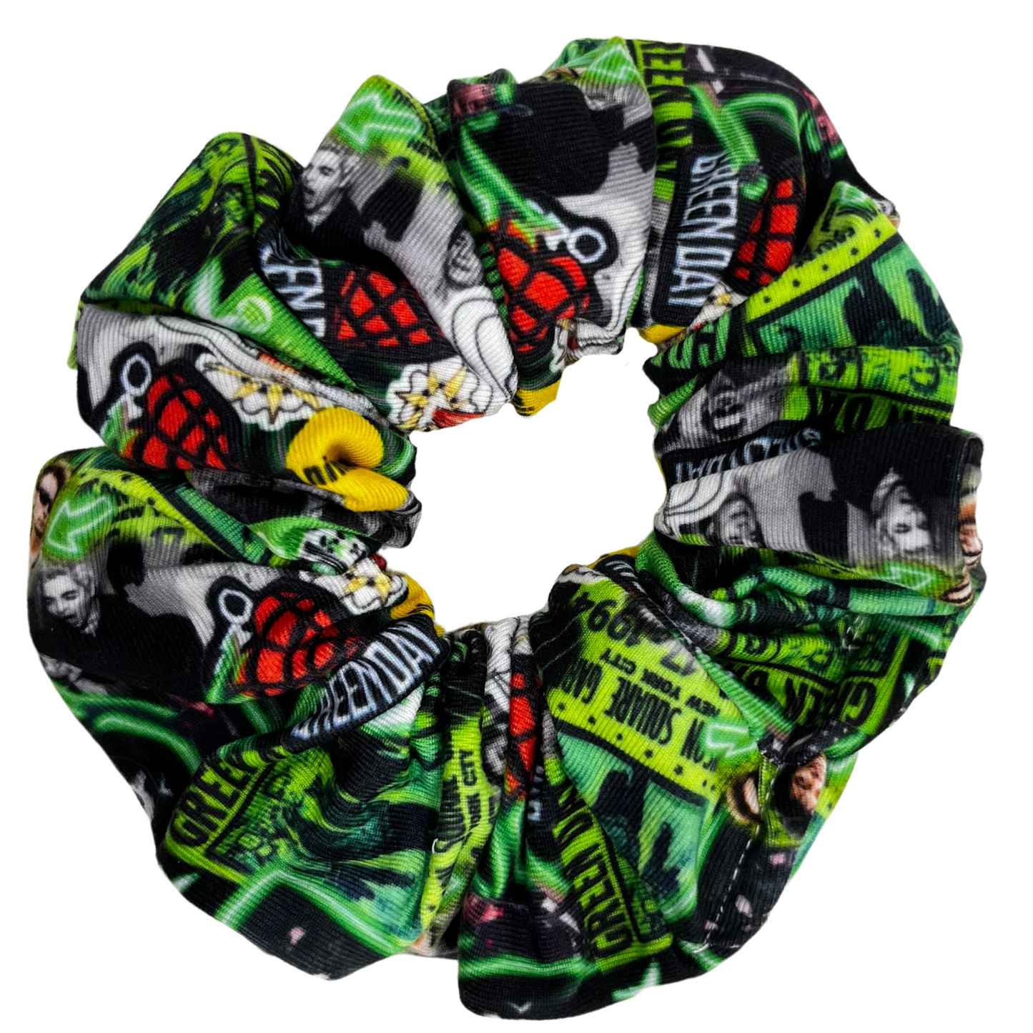 Green Day Scrunchie