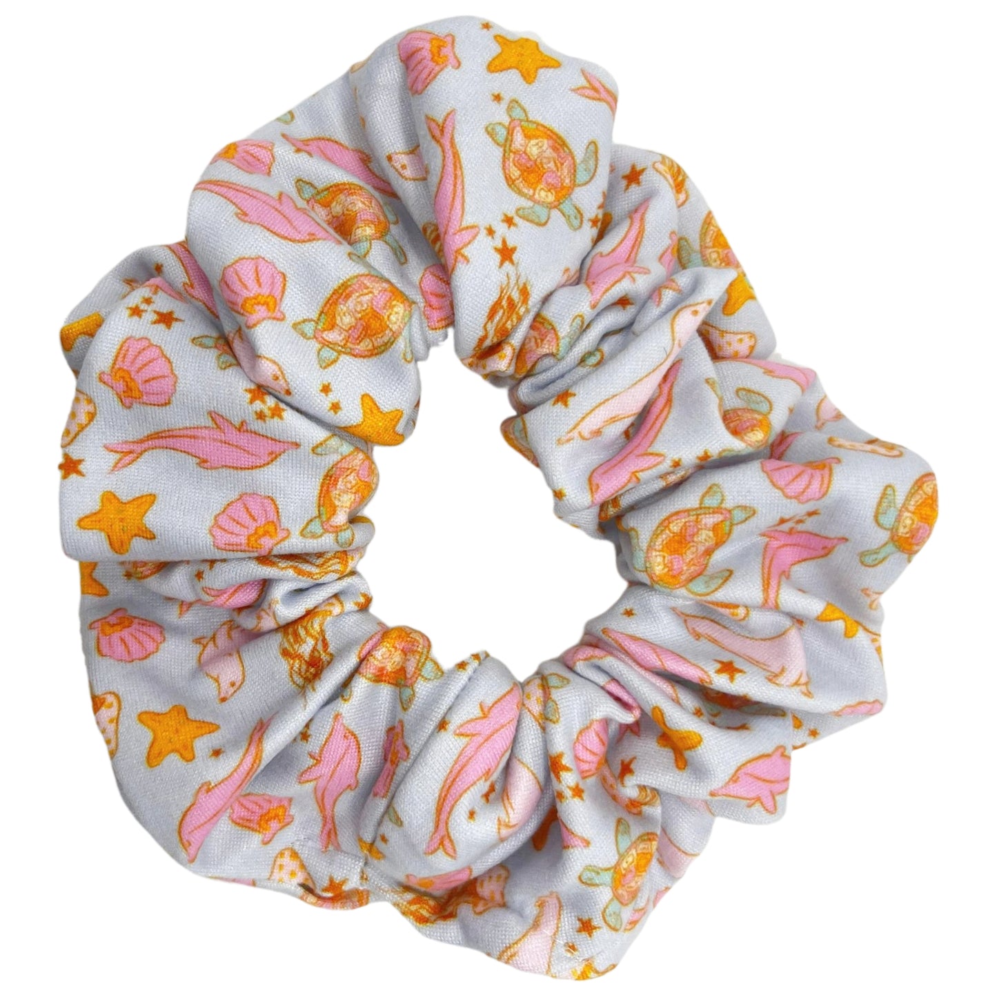 Sea Life Scrunchie