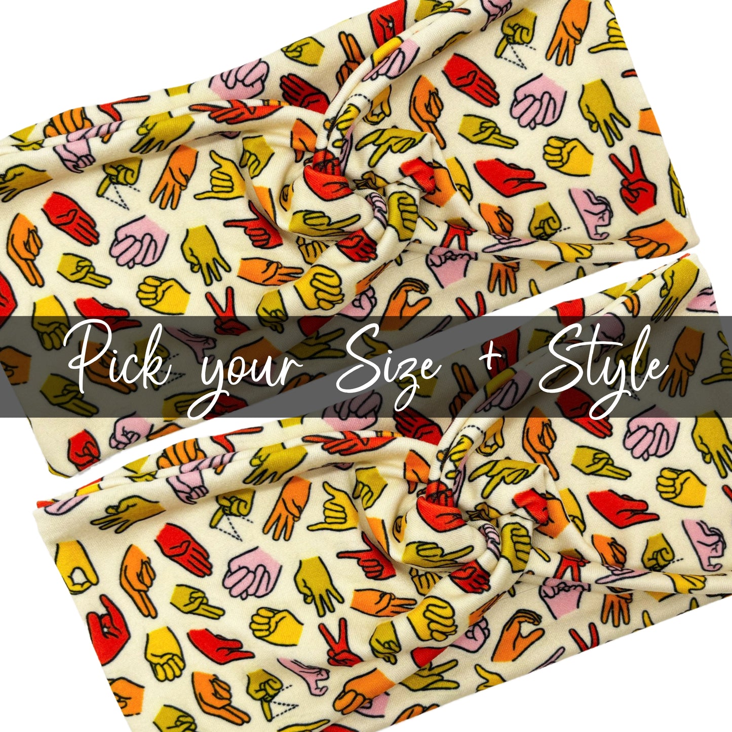 Sign Language Headband