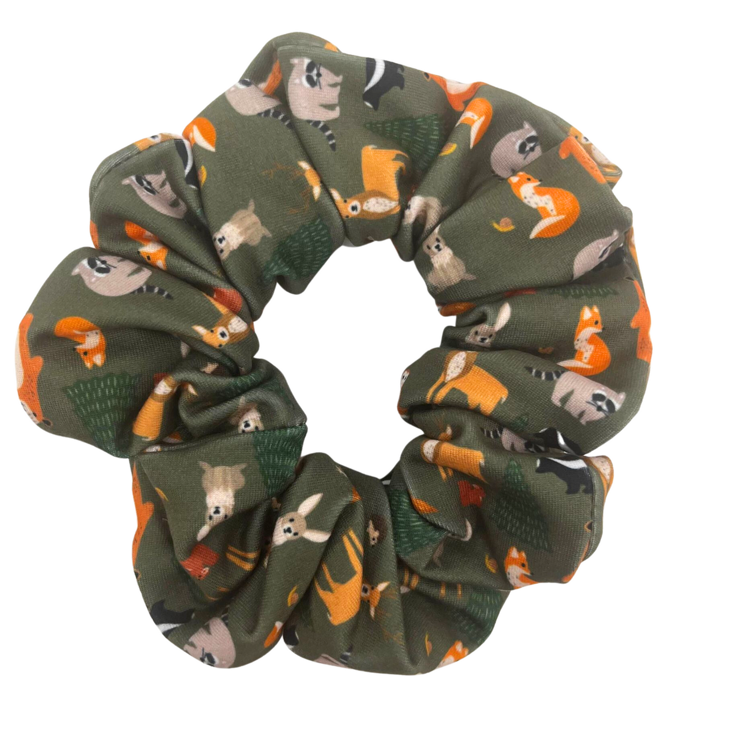 Woodsy Critters Scrunchie