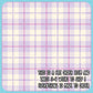 Purple Gingham (headband/scrunchie/scrub cap) PRE ORDER