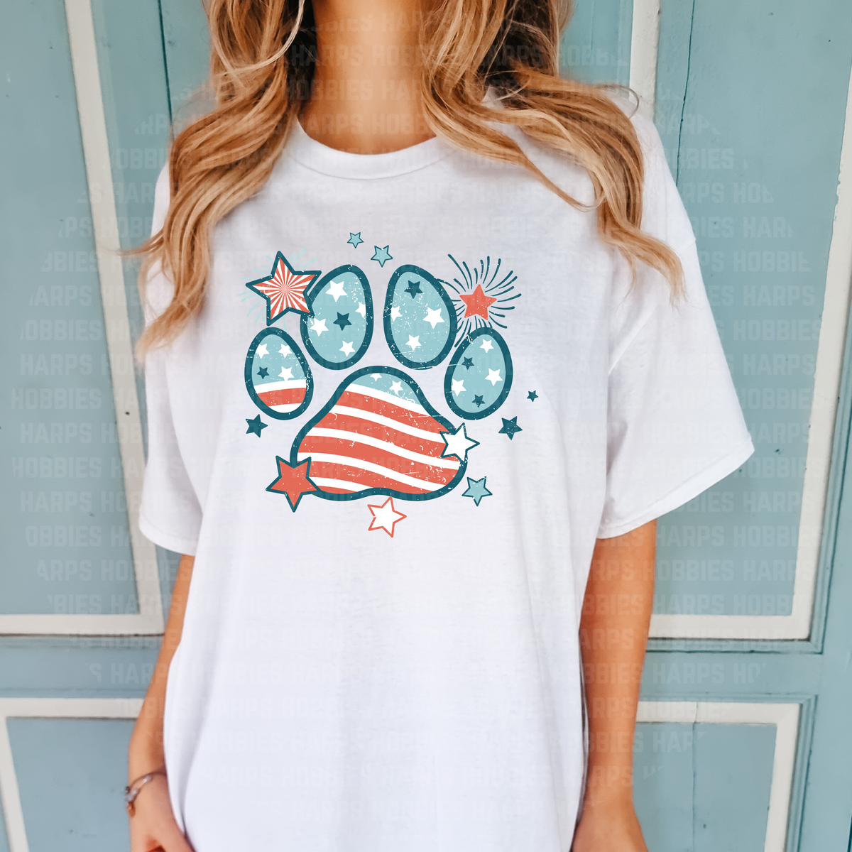 Patriotic Paws Tshirt