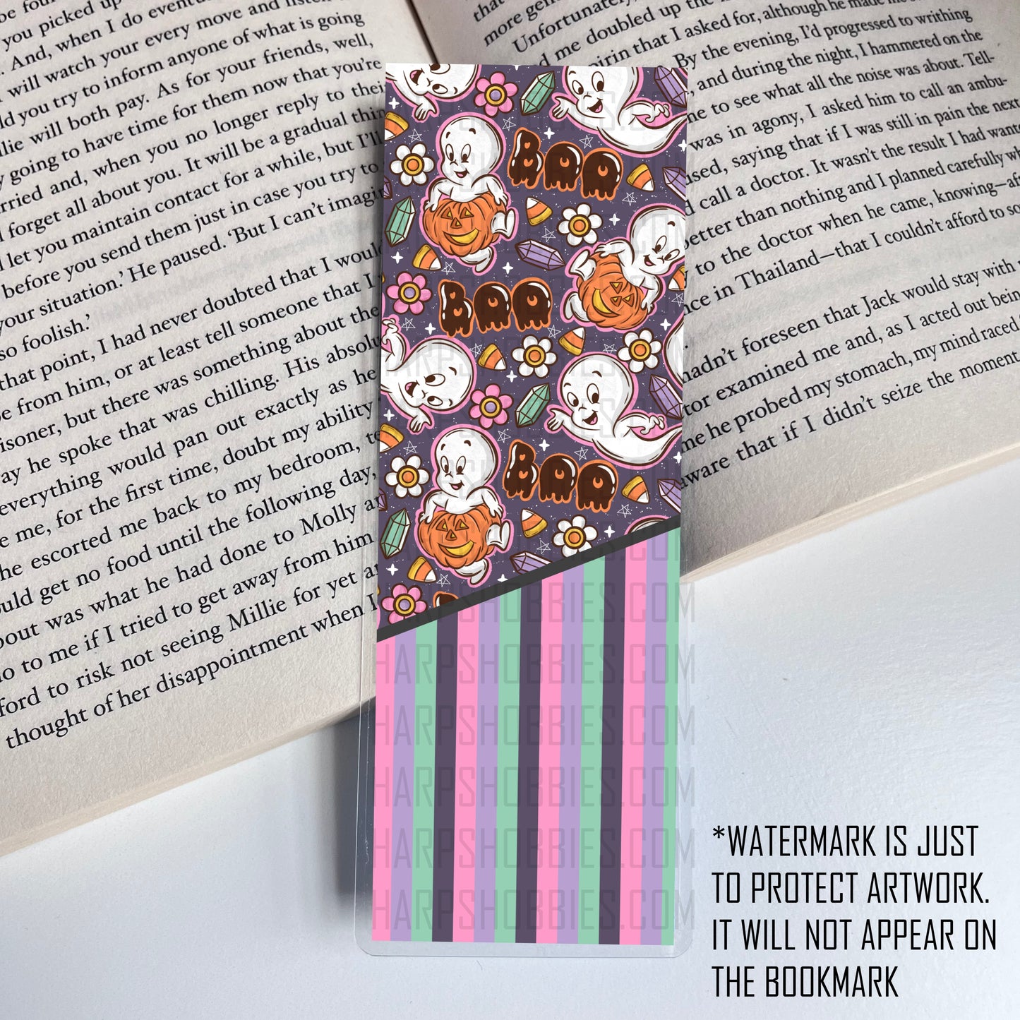 Friendly Ghost Bookmark
