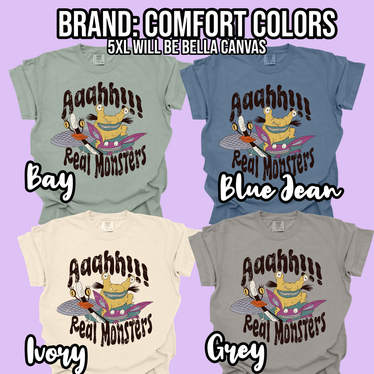 AHHH Real Monsters Tshirt (adult)