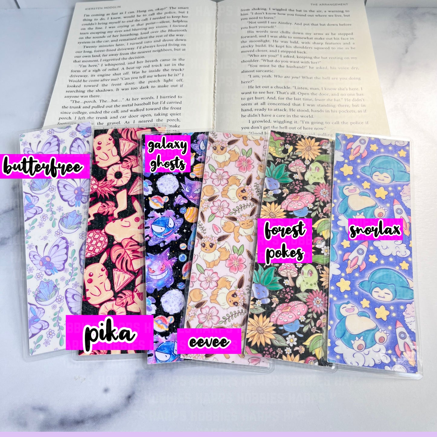 Pokemon Bookmarks