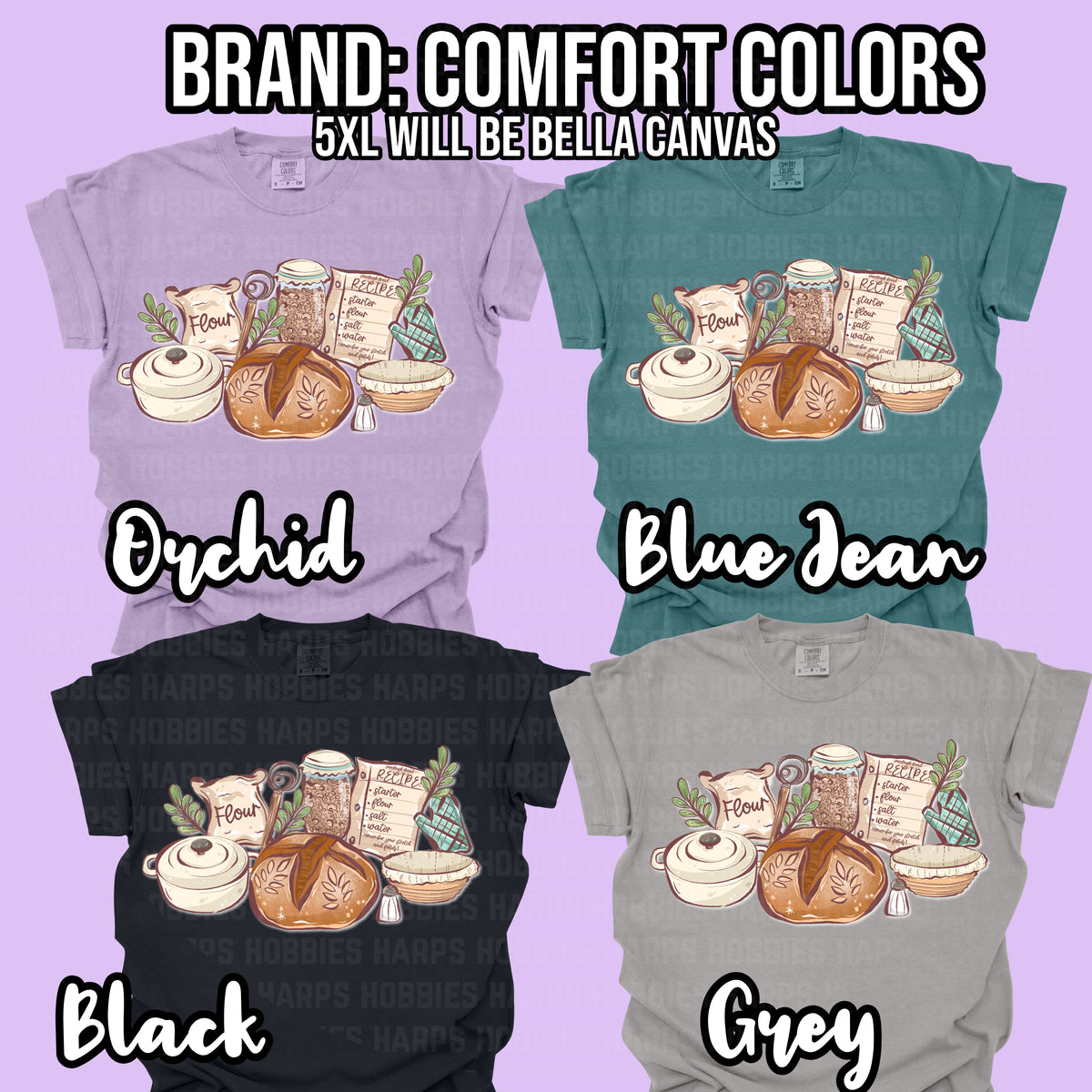 Sourdough Recipe Tshirt