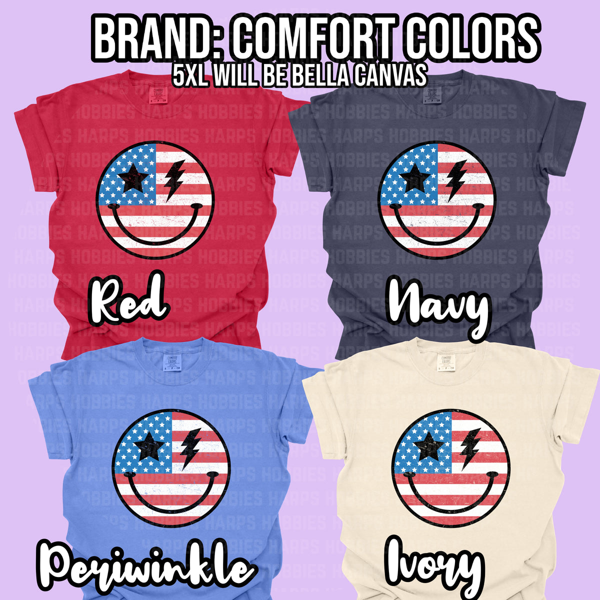 Smileys and Stripes Tshirt