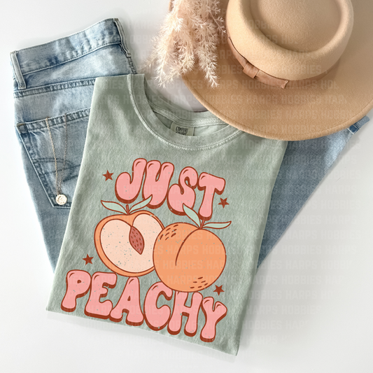 Just Peachy Tshirt (adult)