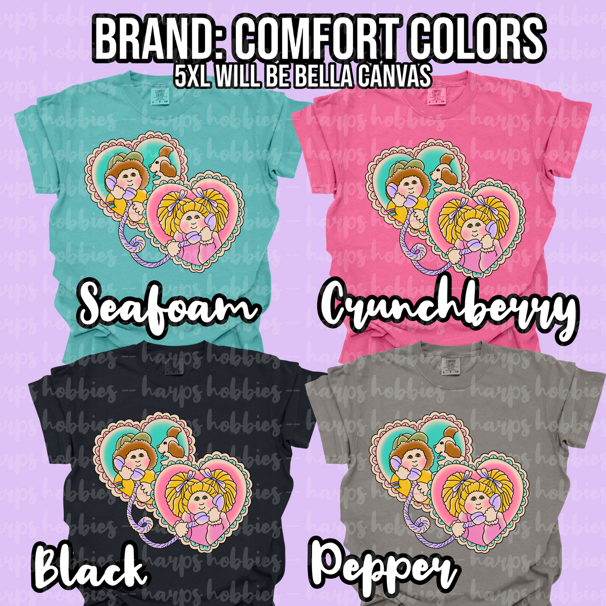 Heart Tattoo Cabbage Patch Kids Tshirt