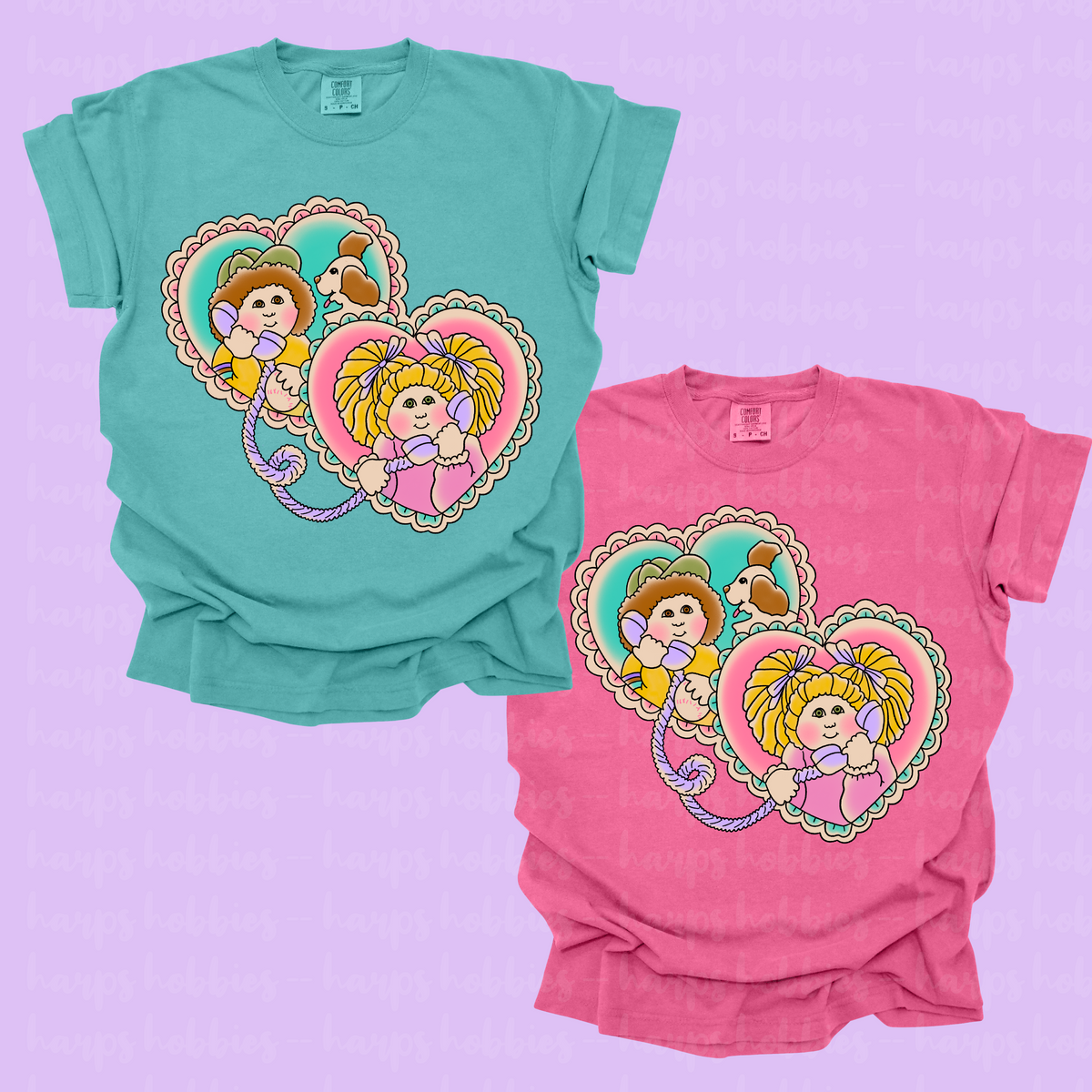 Heart Tattoo Cabbage Patch Kids Tshirt