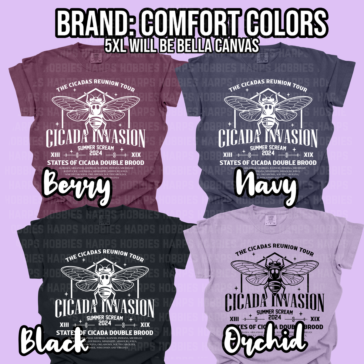 Cicada Reunion Tour Tshirt